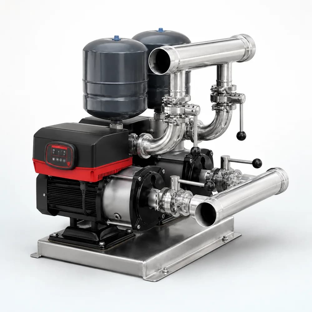 BHM8-55SET / BHM12-55SET Pressure Pump Booster Series, alternate view 2