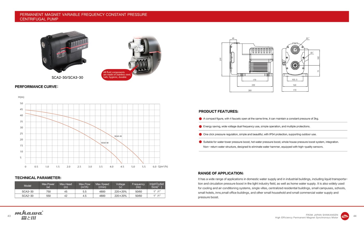 SCA2-30 / SCA3-30 Circulation Series brochure preview