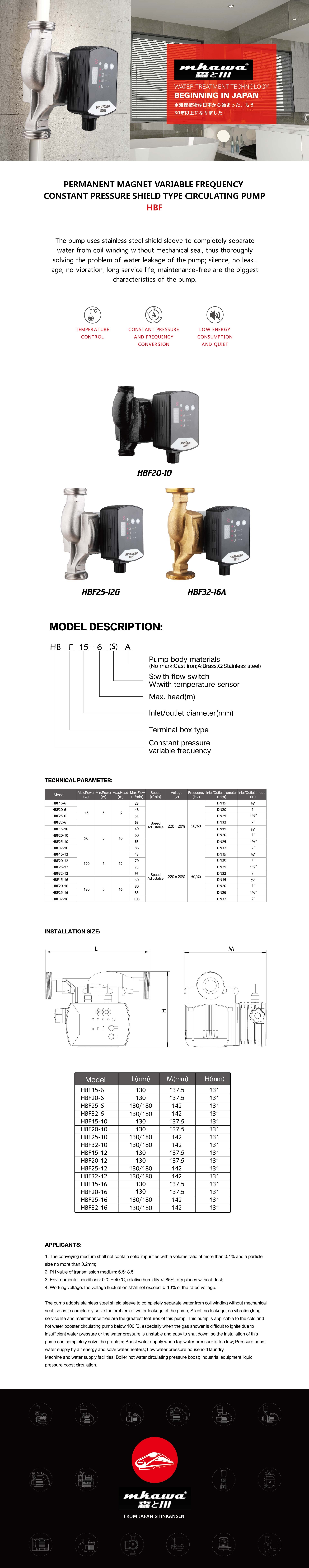 Constant Pressure Shield Circulating Pump